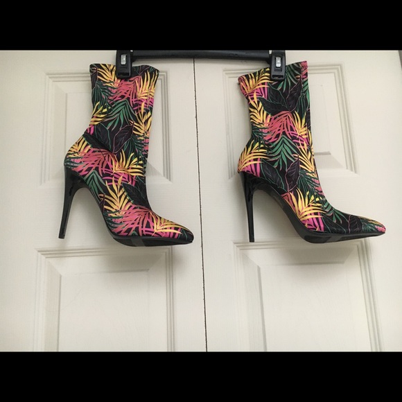 Call it Spring Multi Color Pointy Boots - Picture 1 of 5
